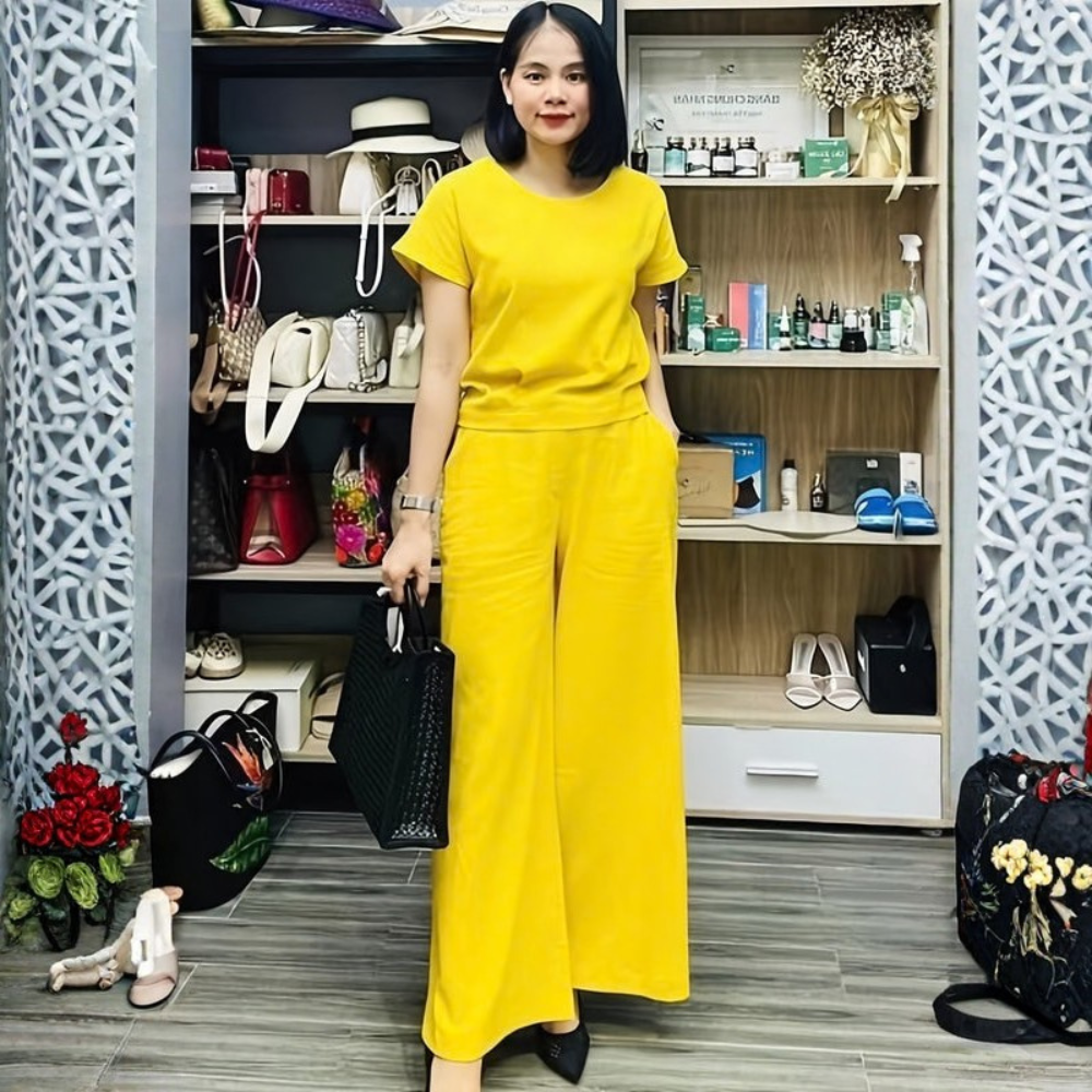 Airy Breathable Two Piece Outfit