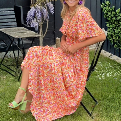 Airy Chiffon Maxi Dress