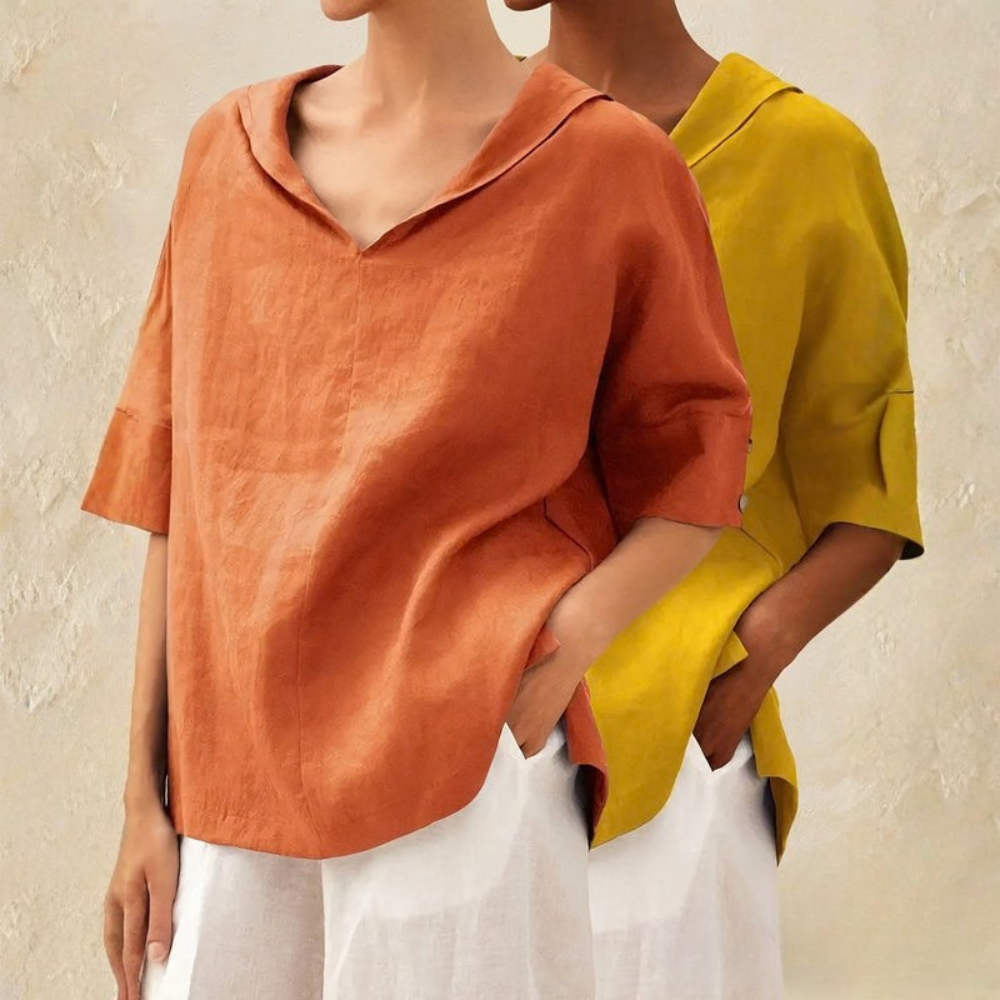 Relaxed Linen Two Piece Set