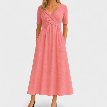 Airy Chiffon Midi Dress