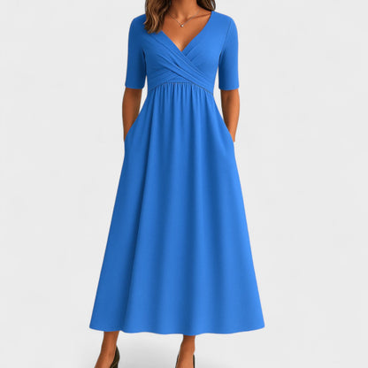 Airy Chiffon Midi Dress