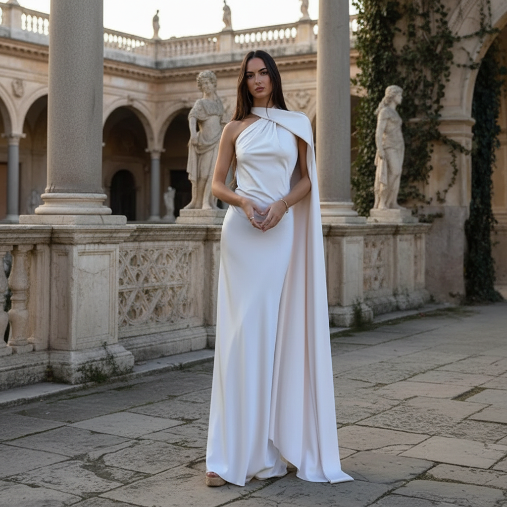 Chic Halter Maxi Dress