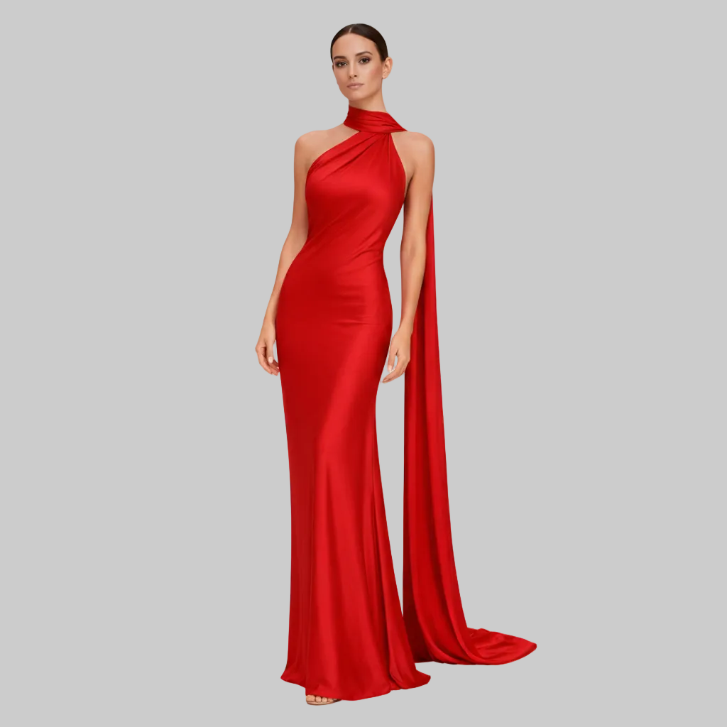 Chic Halter Maxi Dress