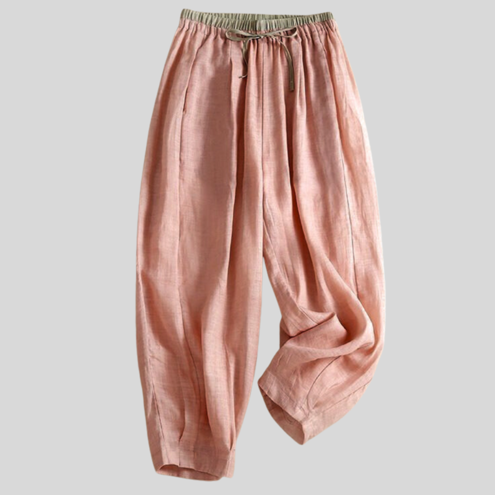 Relaxed Wide Leg Pants