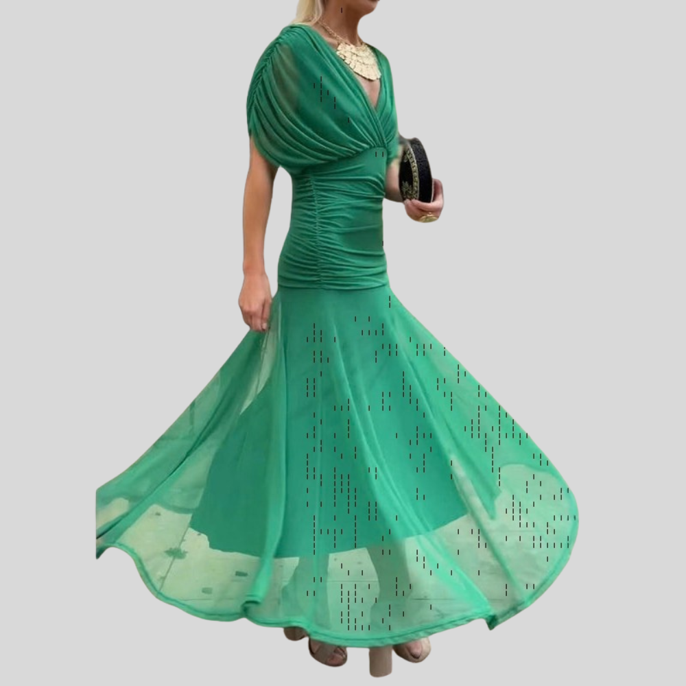 Flowy Midi Dress Wrap
