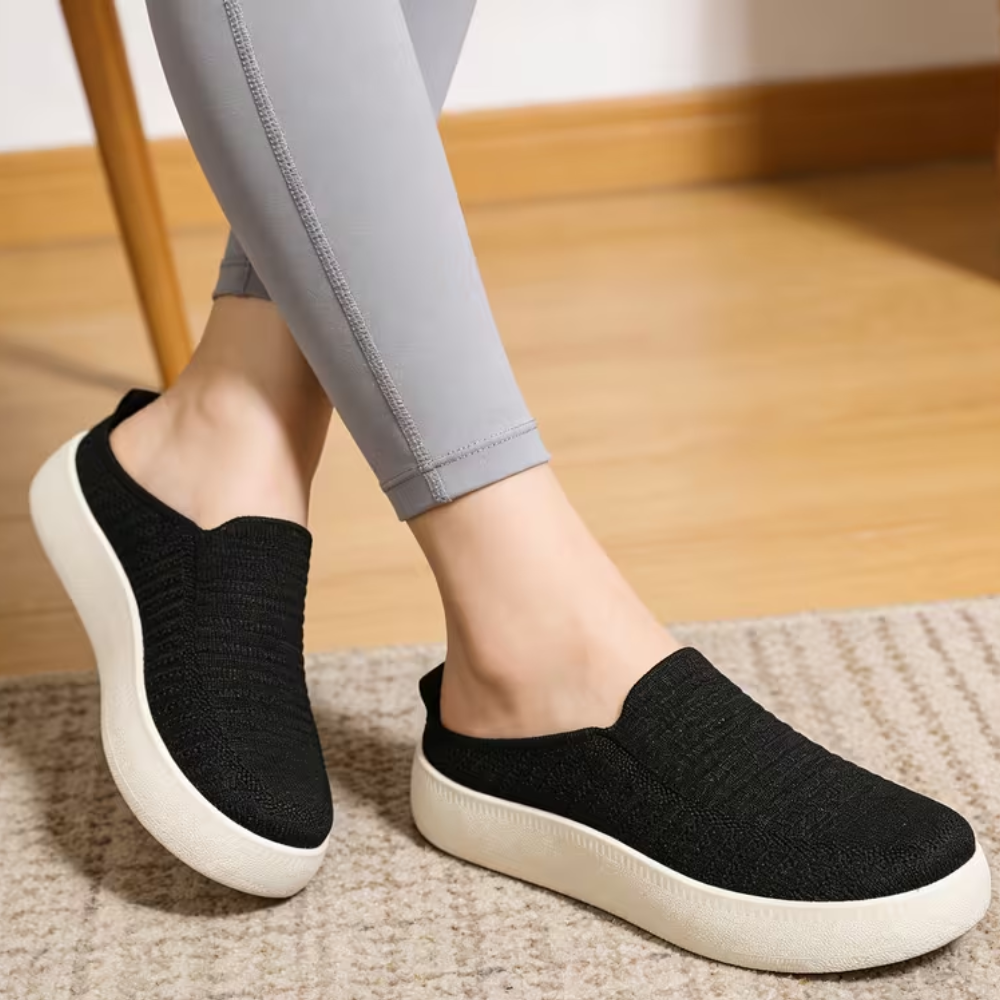 Thick Sole Slip On Sneakers