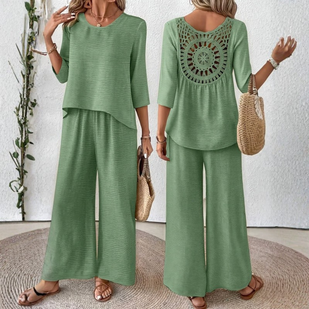 Flowing Wide Leg Outfit
