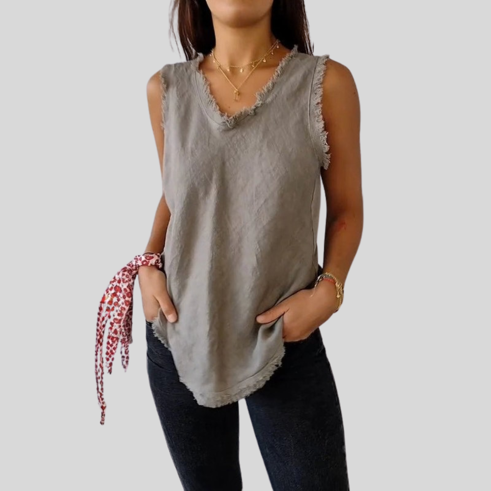 Timeless V Neck Everyday Top