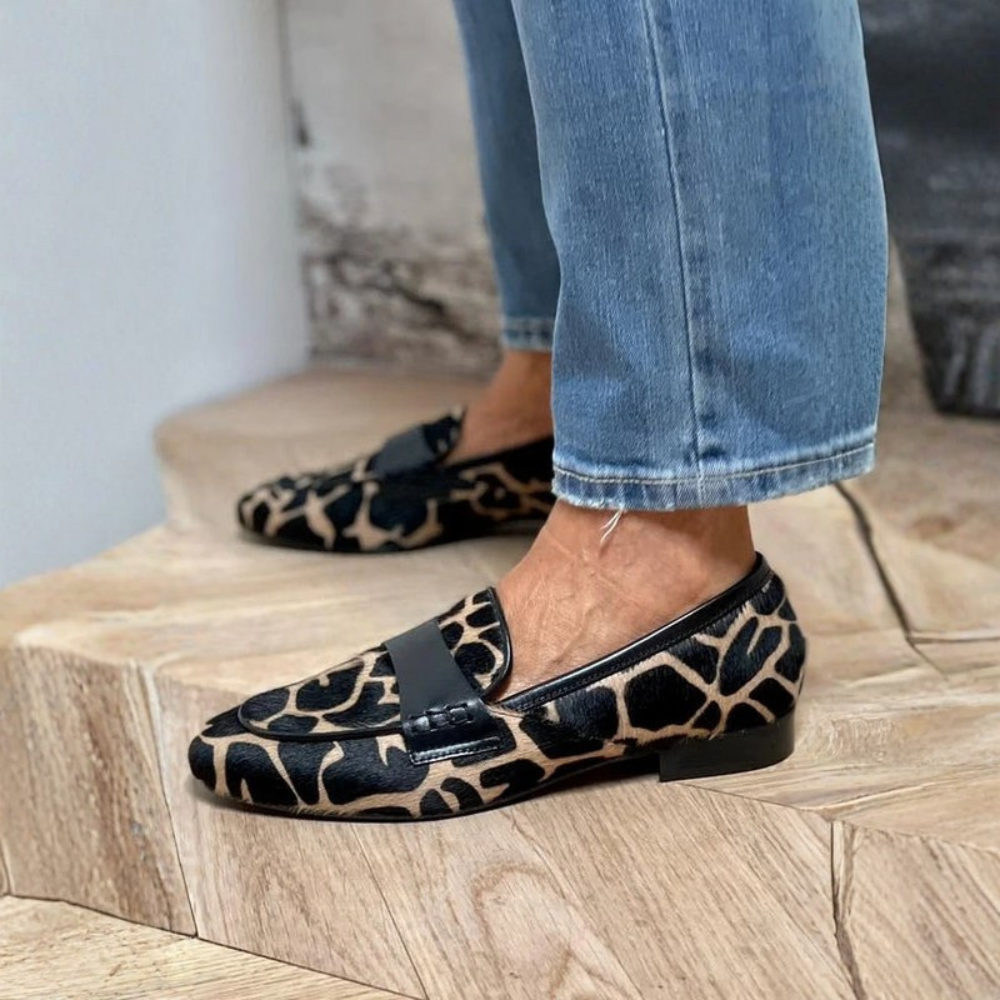Polished Loafers Low Heel