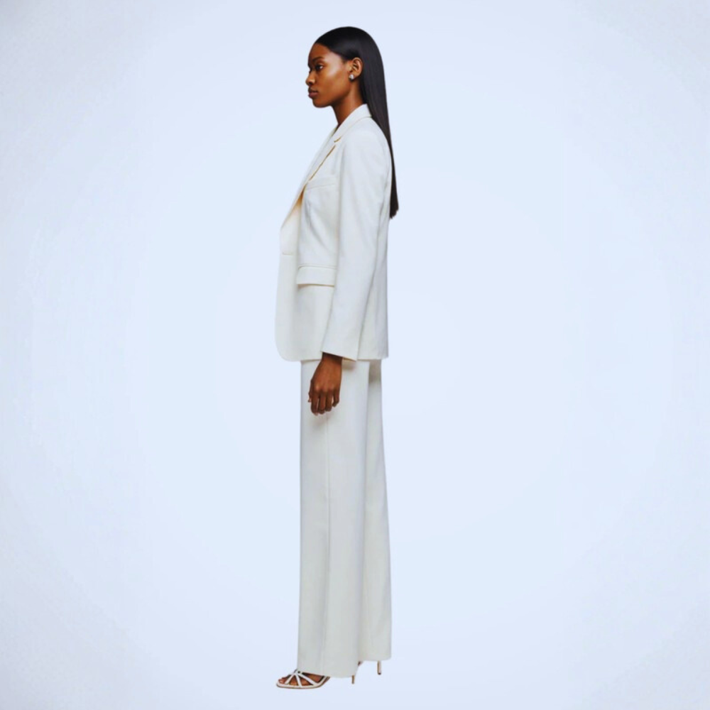 Sleek Blazer Trousers Set