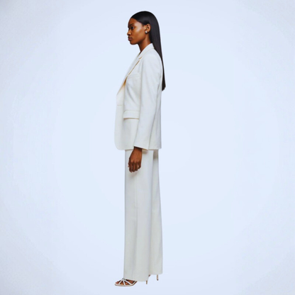 Sleek Blazer Trousers Set