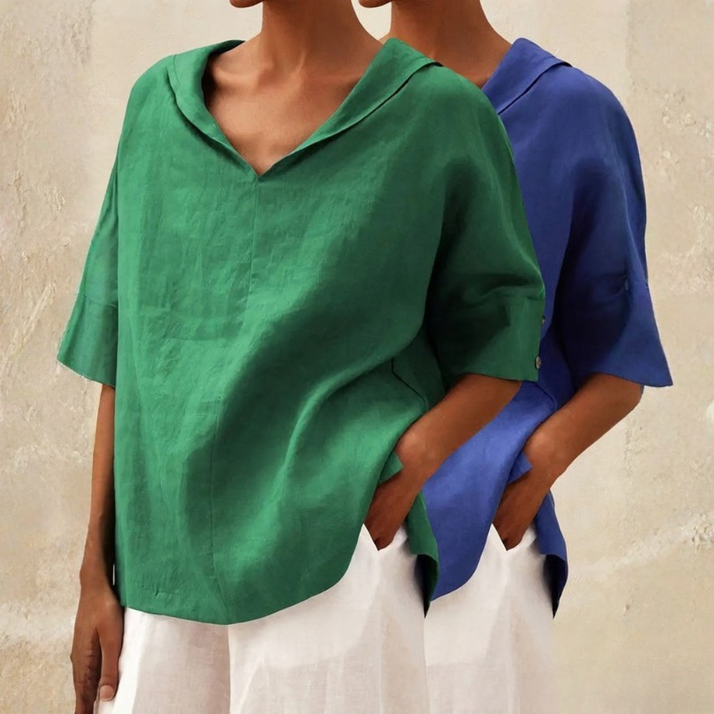 Relaxed Linen Two Piece Set