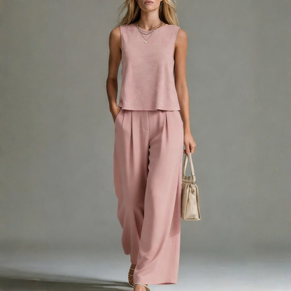 Sunny Linen Two Piece Set