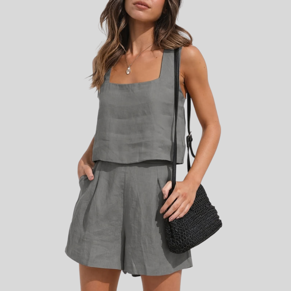 Breezy Cotton Two Piece Set