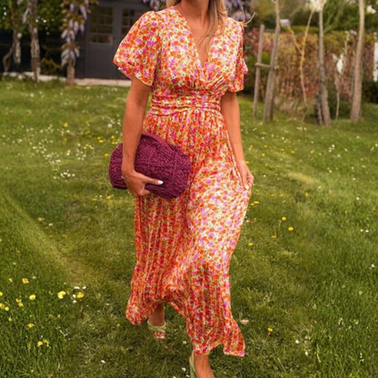 Airy Chiffon Maxi Dress