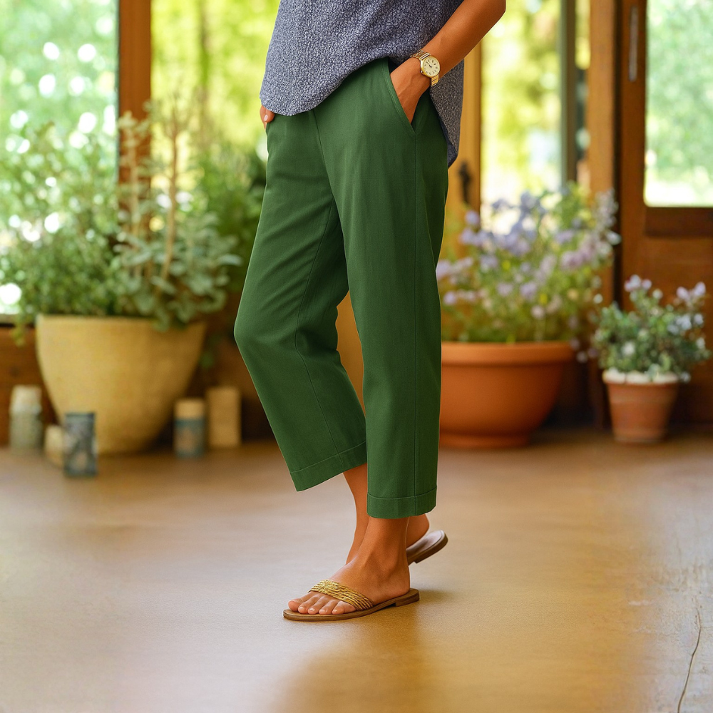 Lightweight Relaxed Trousers