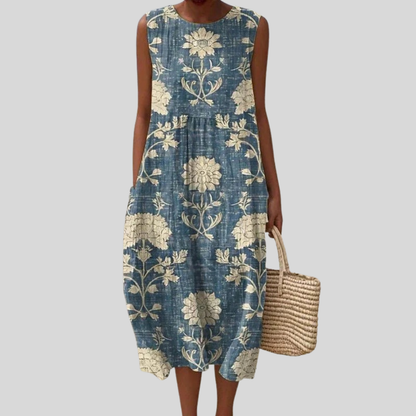 Romantic Soft Midi Dress