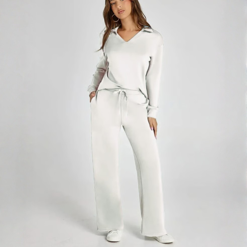 Cozy Lounge Set V Neck