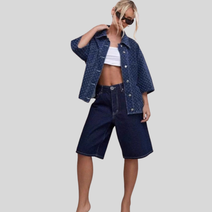 Vintage Patchwork Two Piece Set