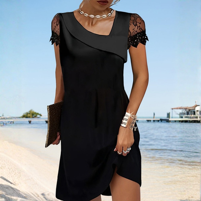 Refined Fitted Evening Dress