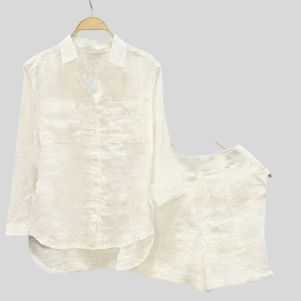 Sunny Linen Two Piece Set