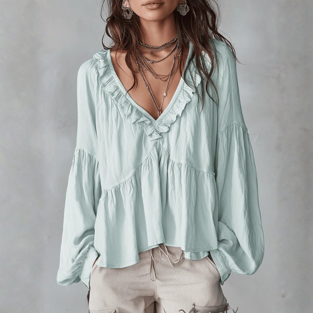 Romantic Vintage Bohemian Blouse