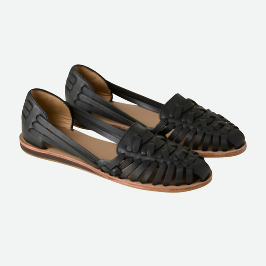 Chic Woven Sandals Closed Toe
