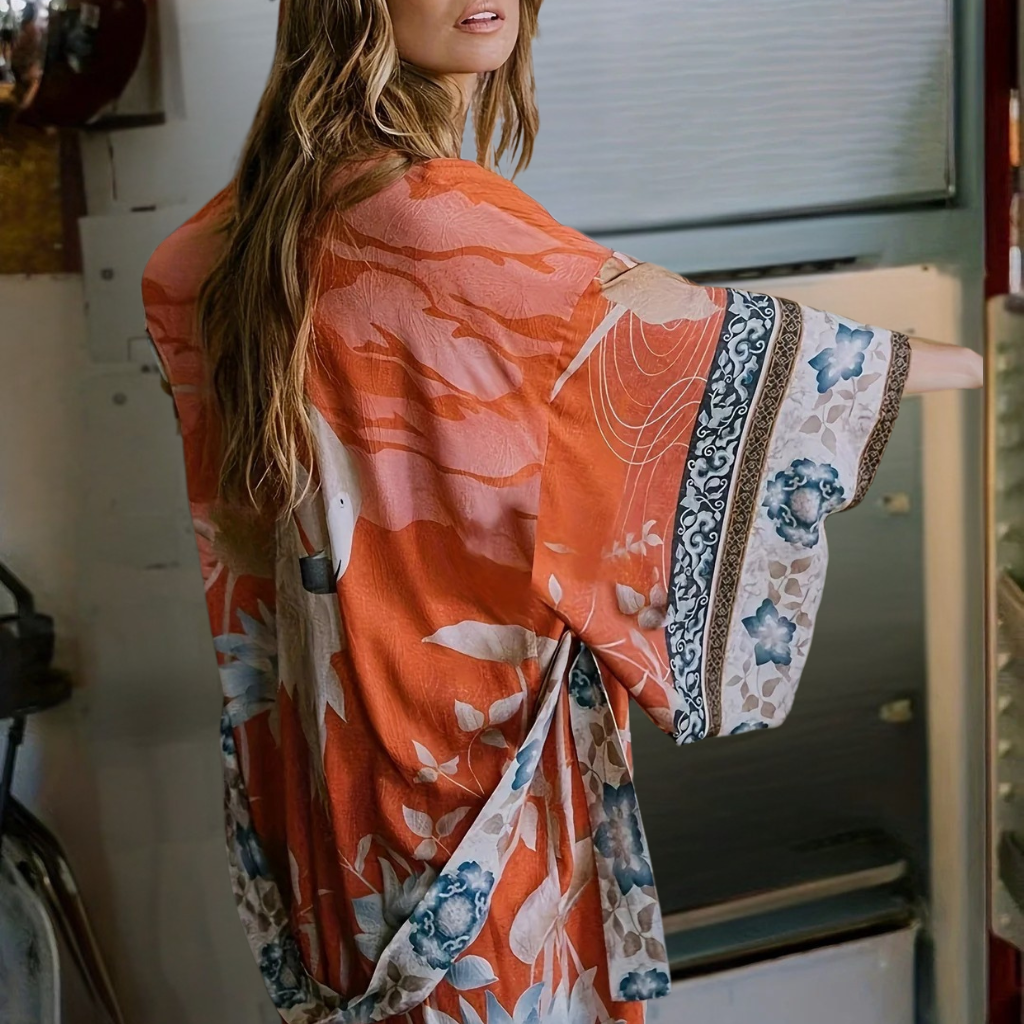 Floral Lightweight Kimono