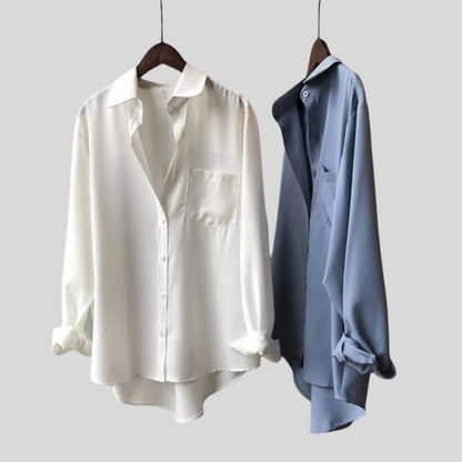 Minimal Buttoned Blouse