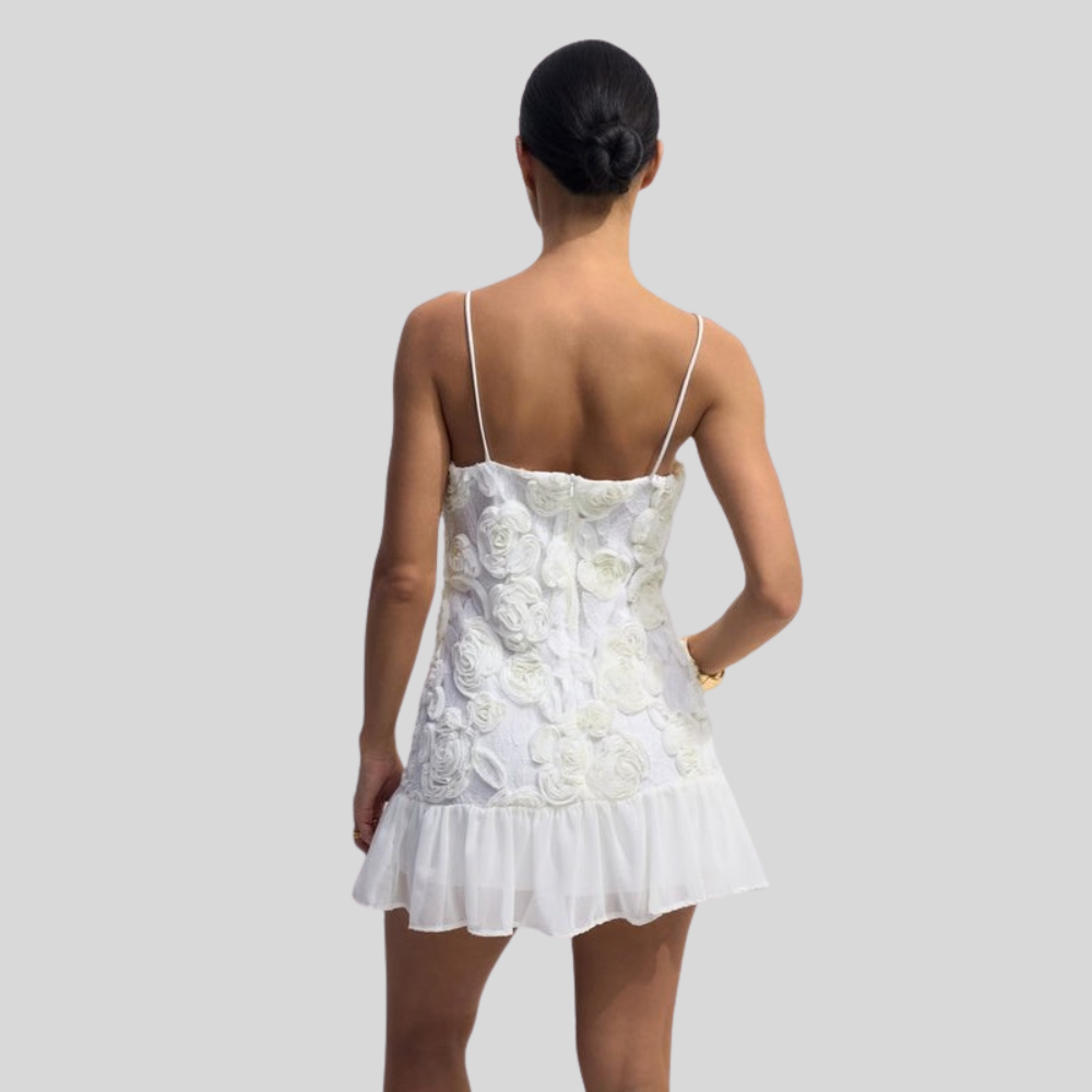 Vibrant Printed Mini Dress