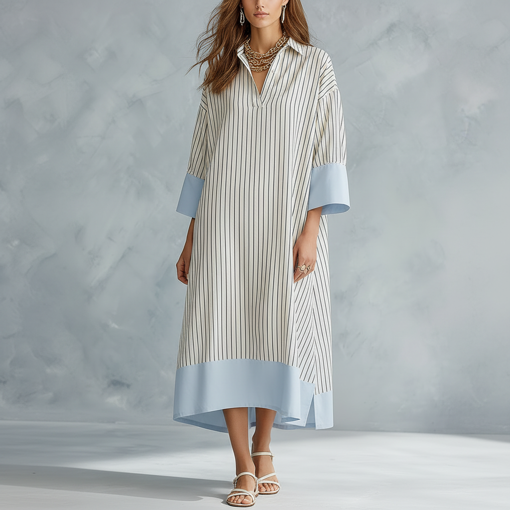 Airy Linen Midi Dress