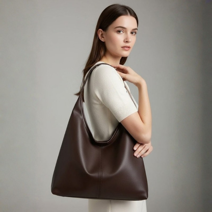 Spacious Zip Closure Tote Bag
