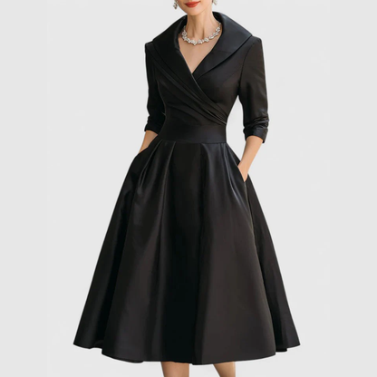 Lustrous Midi Dress