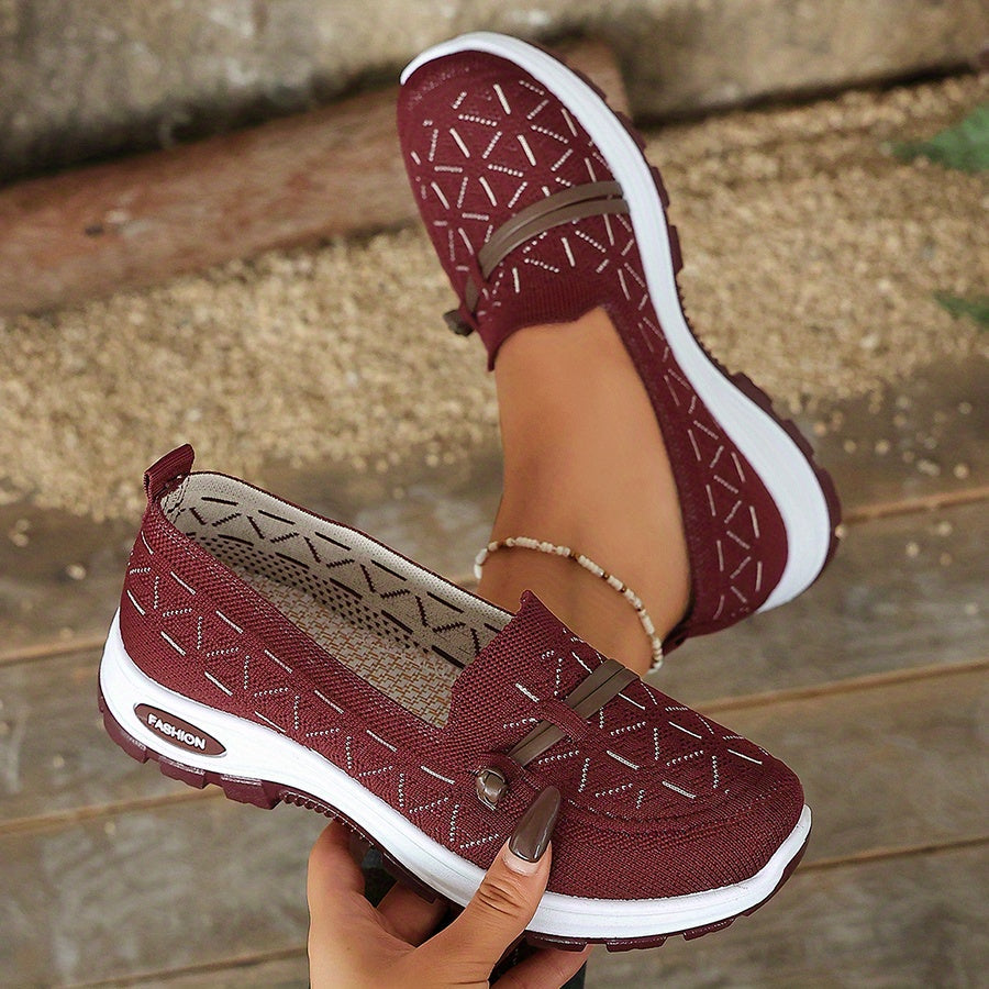Breathable Arch Support Slip On Sneakers