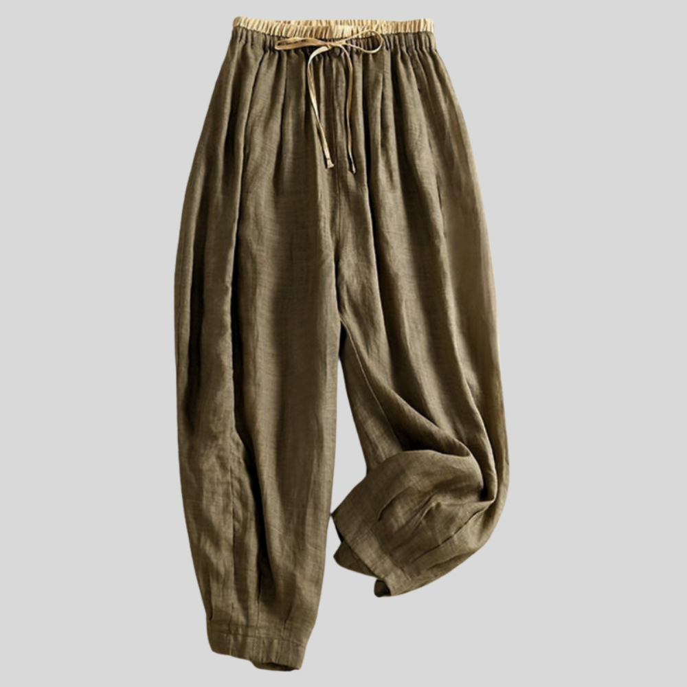 Relaxed Wide Leg Pants