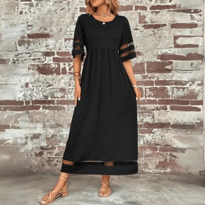 Graceful Empire Midi Dress