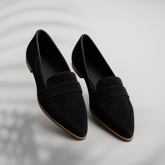 Sleek Pointed Toe Loafers