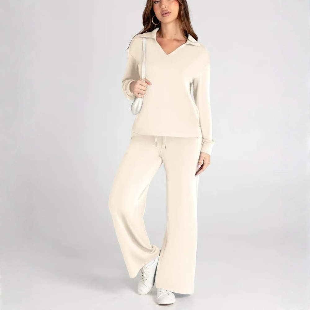 Cozy Lounge Set V Neck