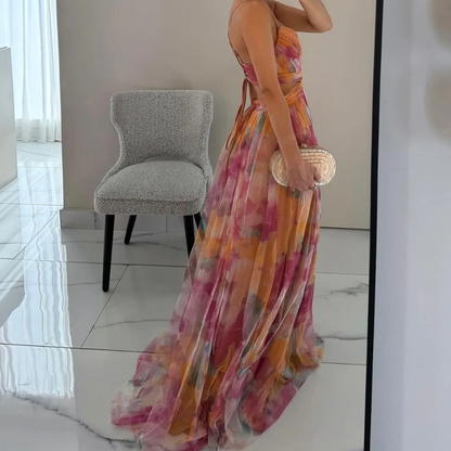 Radiant Floral Maxi Dress