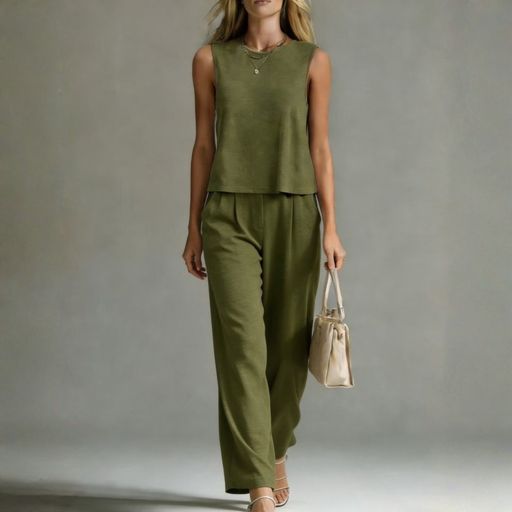Sunny Linen Two Piece Set