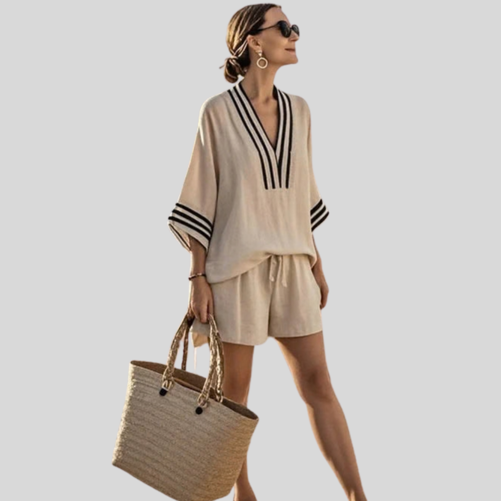Coastal Cotton Two Piece Set