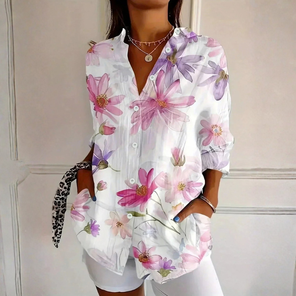 Vibrant Printed Blouse