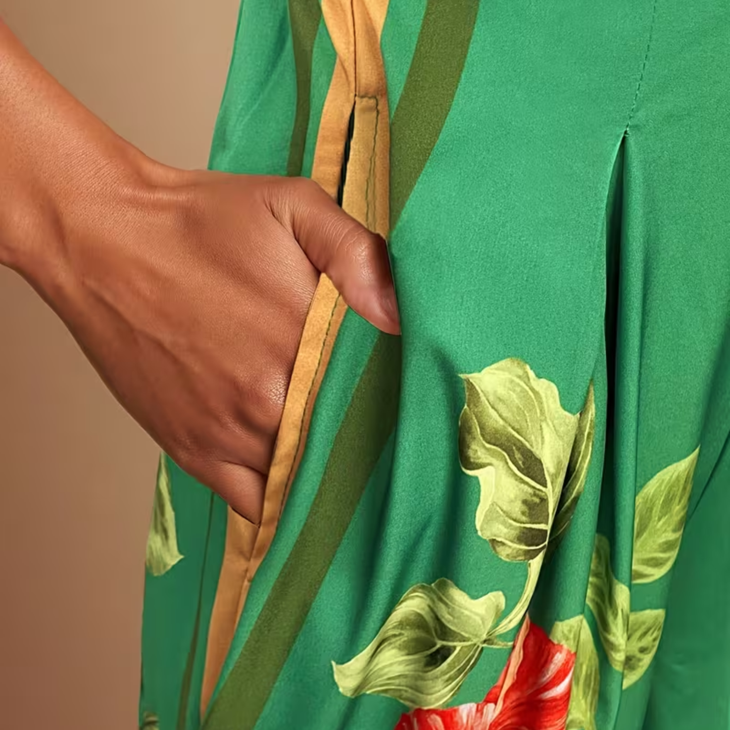 Printed Off Shoulder Wide Leg Jumpsuit