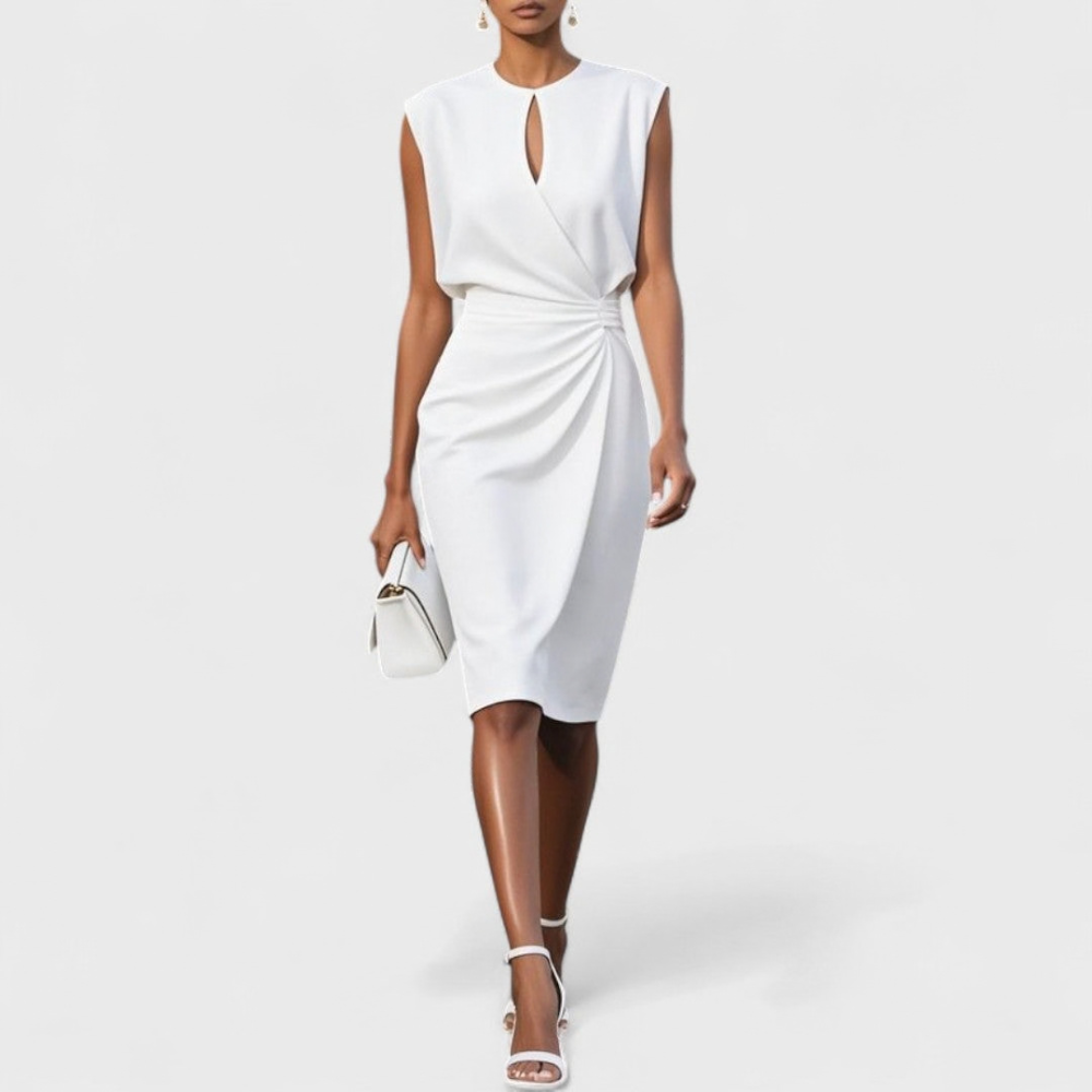 Polished Midi Dress