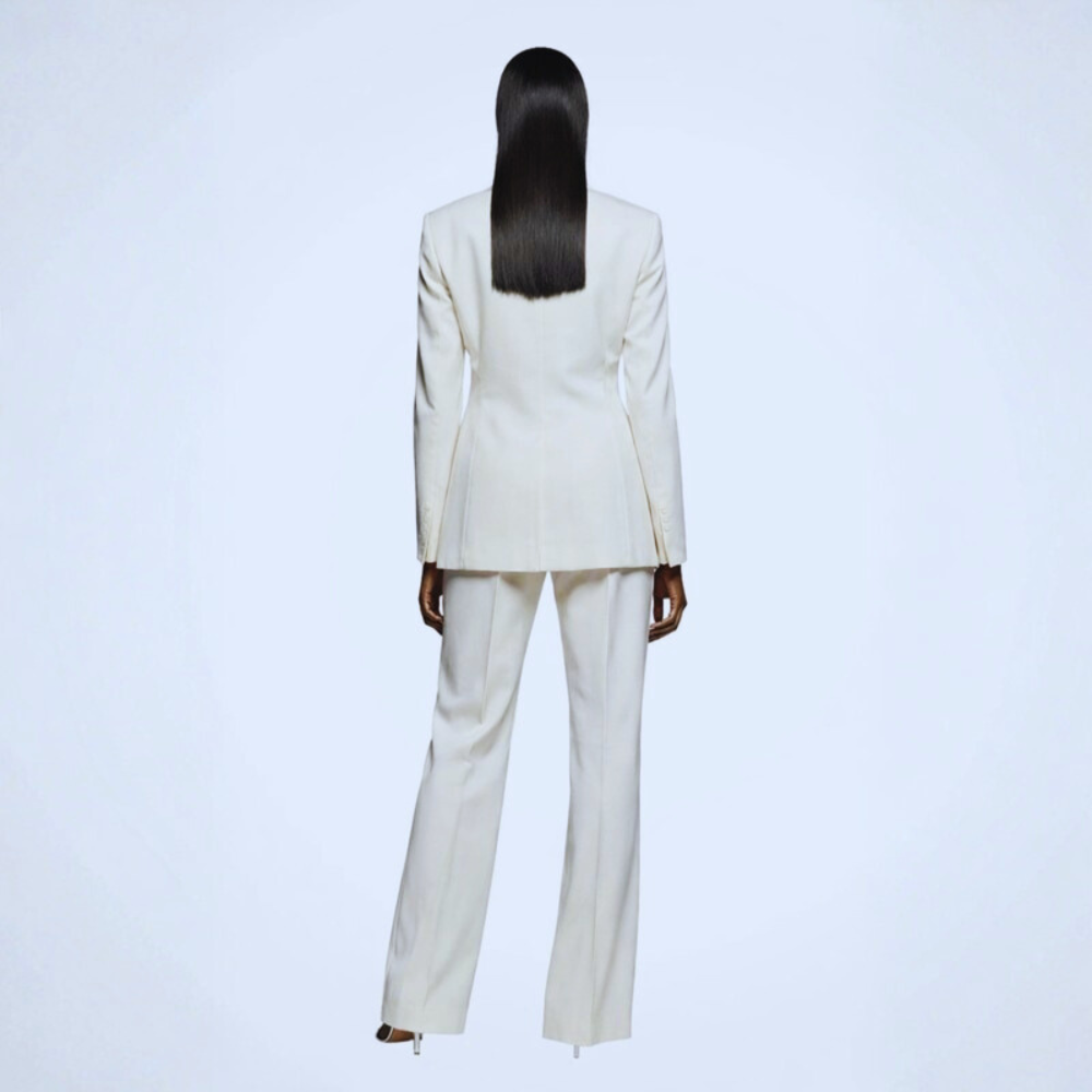 Sleek Blazer Trousers Set