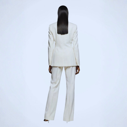 Sleek Blazer Trousers Set