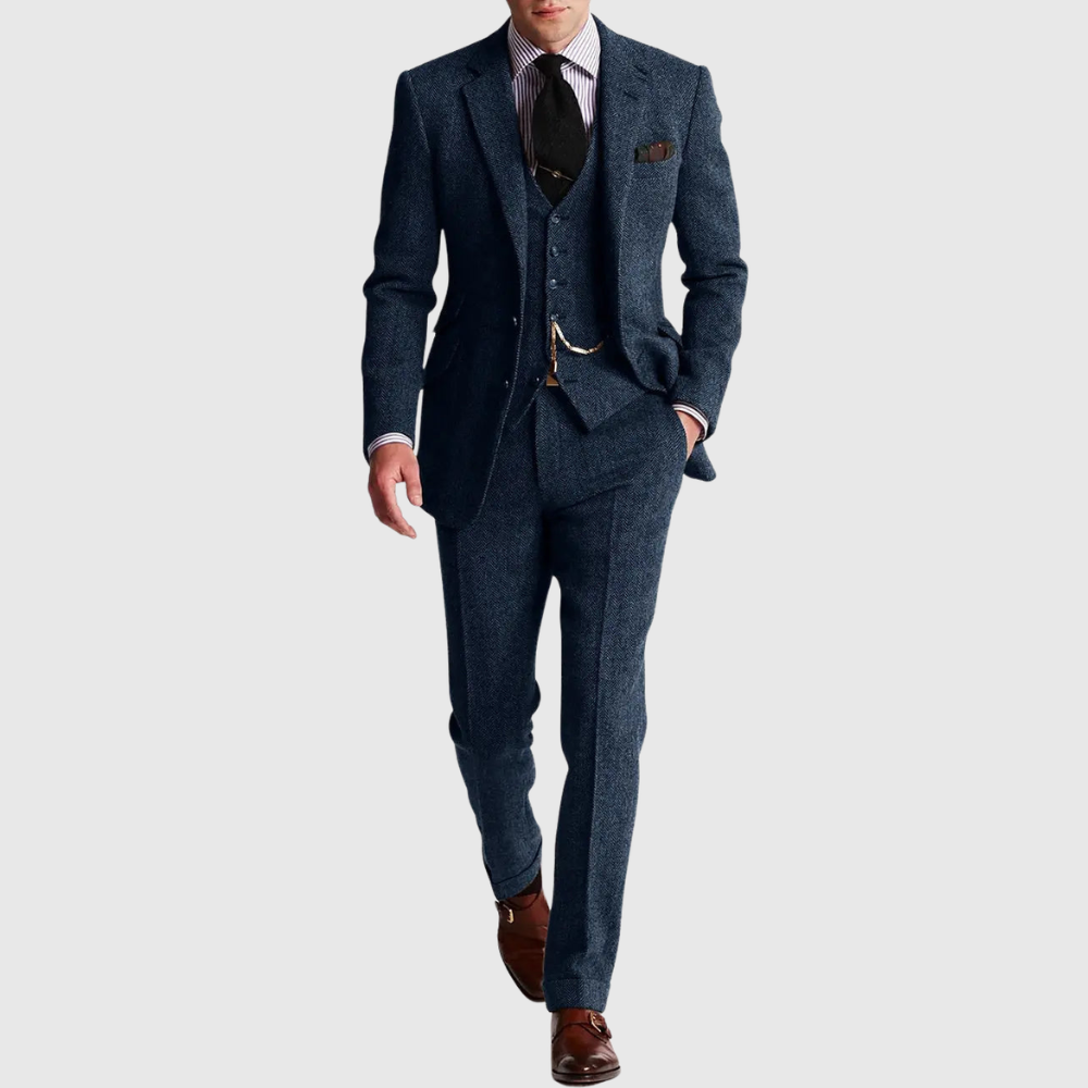 Slim Fit Three Piece Suit
