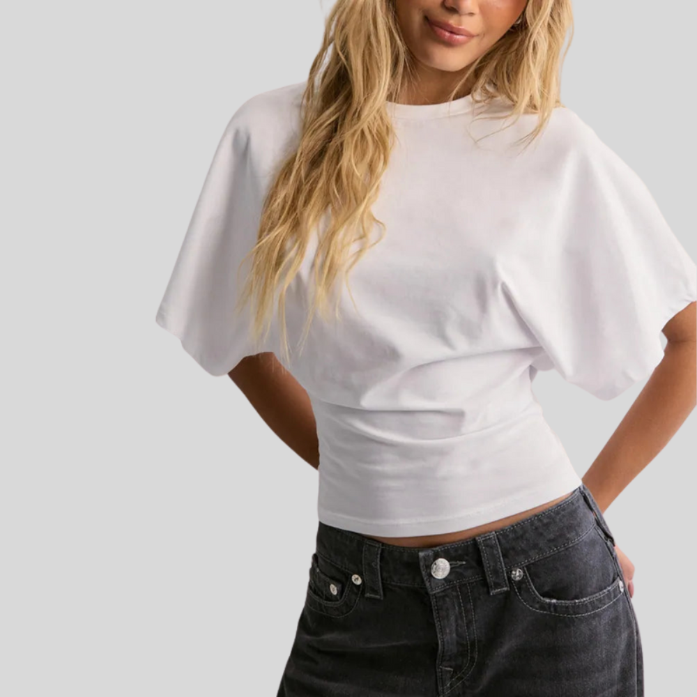 Relaxed Wide Sleeve Top