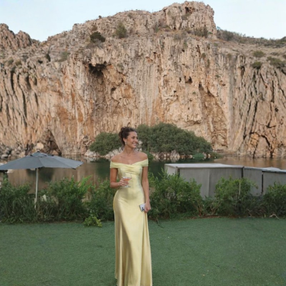 Graceful Maxi Dress Off Shoulder