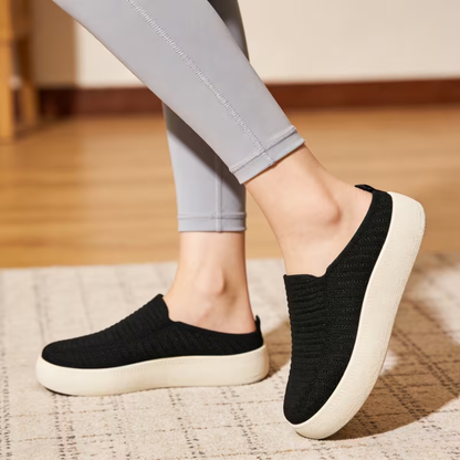 Thick Sole Slip On Sneakers